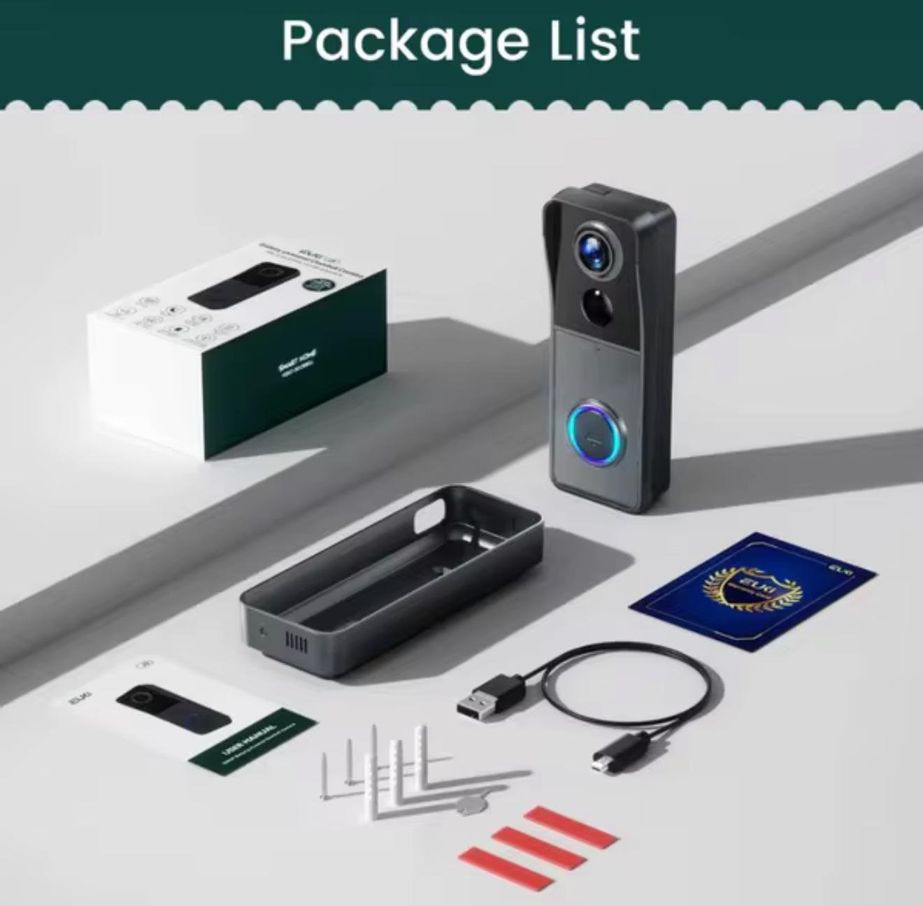 Smart home video doorbell - Image 2