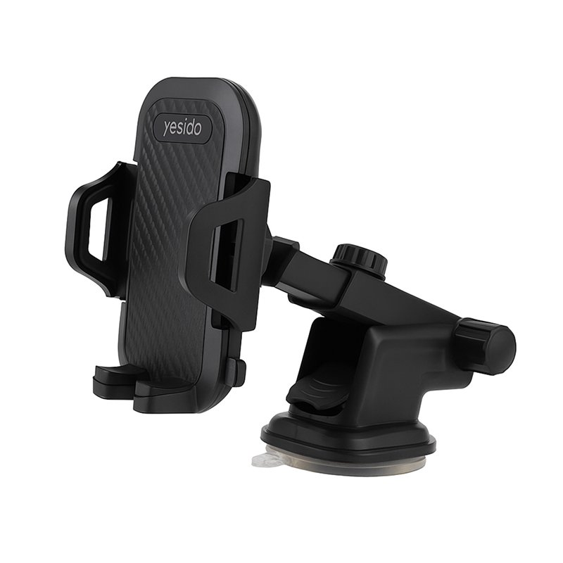 Telescopic holder adjustable stand for smartphones and tablets