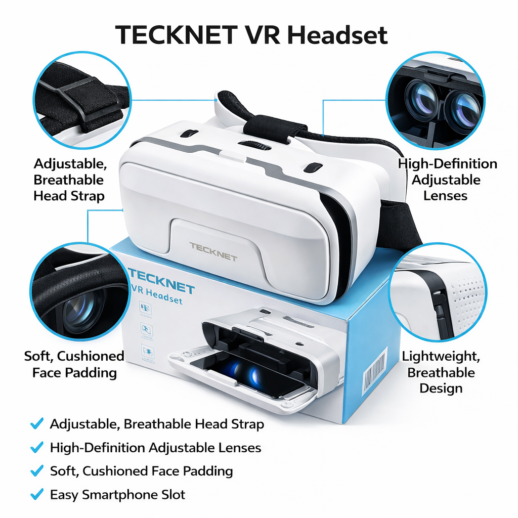 Tecknet VR Headet - Image 2
